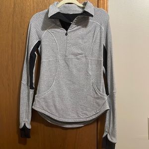 Lightly worn Lululemon half zip up scuba